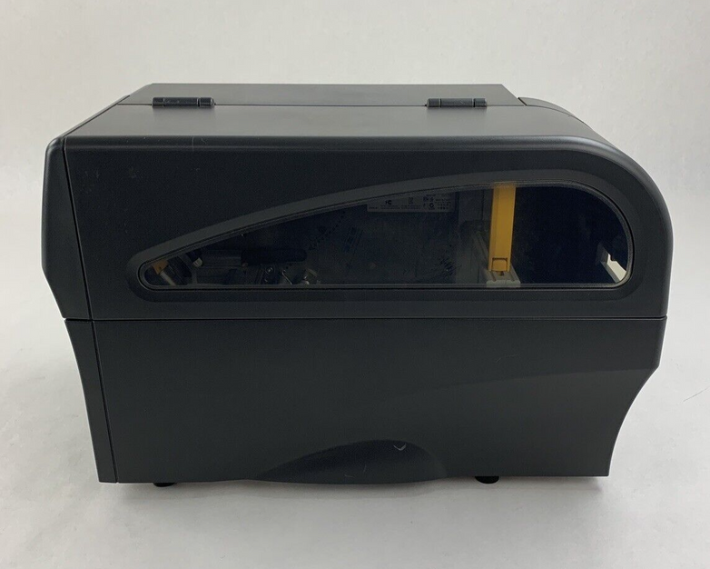 Zebra ZT220 ZT22042-D01000FZ Thermal Label Printer Tested Missing Clamp Handle