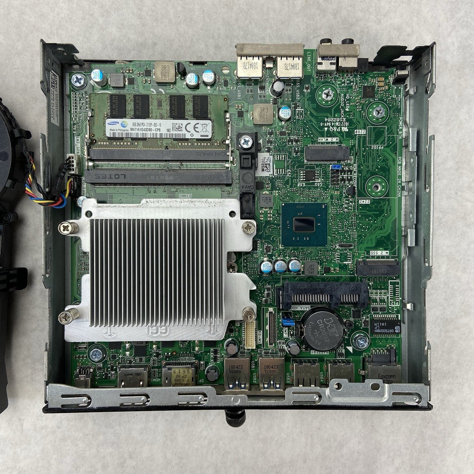 Dell Optiplex 3050 MFF Intel Core i5-7500 3.4GHz 8GB RAM No AC/HDD/OS10