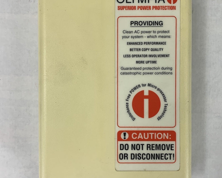 Electronic Systems Protection 1282950 Temporary Power Tap and Surge Suppressor