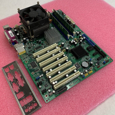 DFI G7V600-B Motherboard Intel Pentium 4 3.4GHz 1GB RAM w/Shield