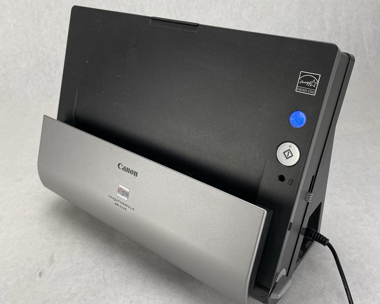 Canon ImageFormula DR-C125 Color Duplex Scanner M111081 w/ AC Adapter Untested
