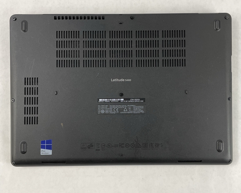 Dell Latitude 5480 14" i7-7600U 2.80 GHz 8 GB RAM No SSD/OS/AC/Batt
