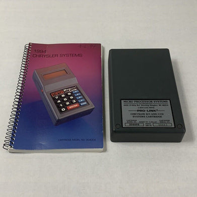 MPSI Chrysler SCI and CCD System Cartridge 204004