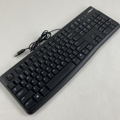 Logitech K120 YU0036 USB Keyboard Tested Lot of 3