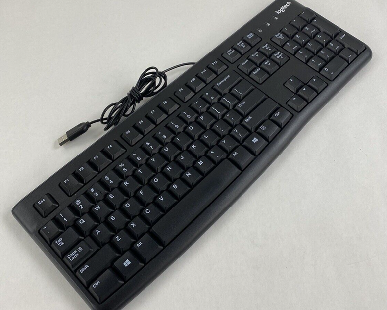 Logitech K120 YU0036 USB Keyboard Tested Lot of 3