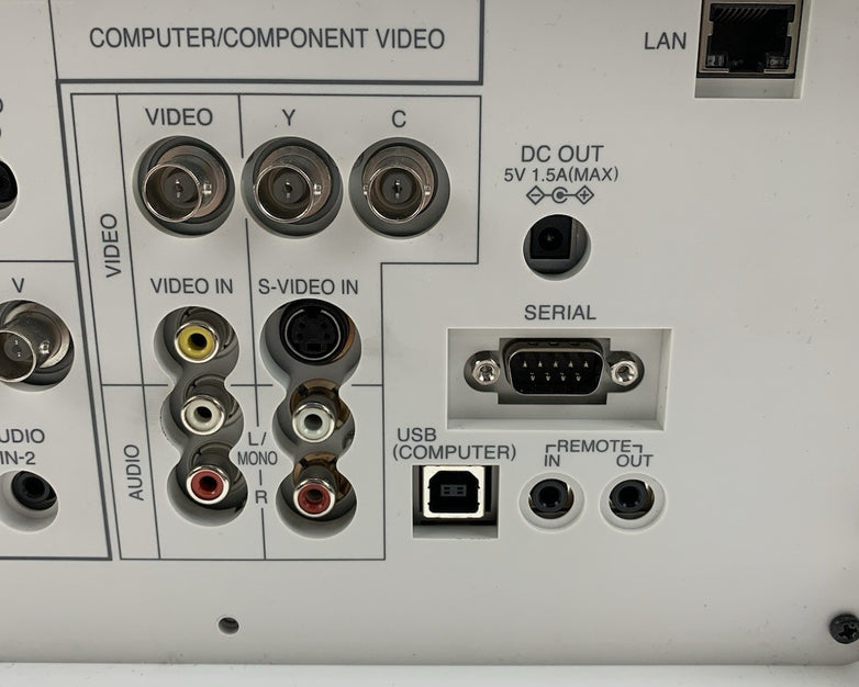 Mitsubishi WD3300U LCD Lamp Projector - Parts or Repair No Remote