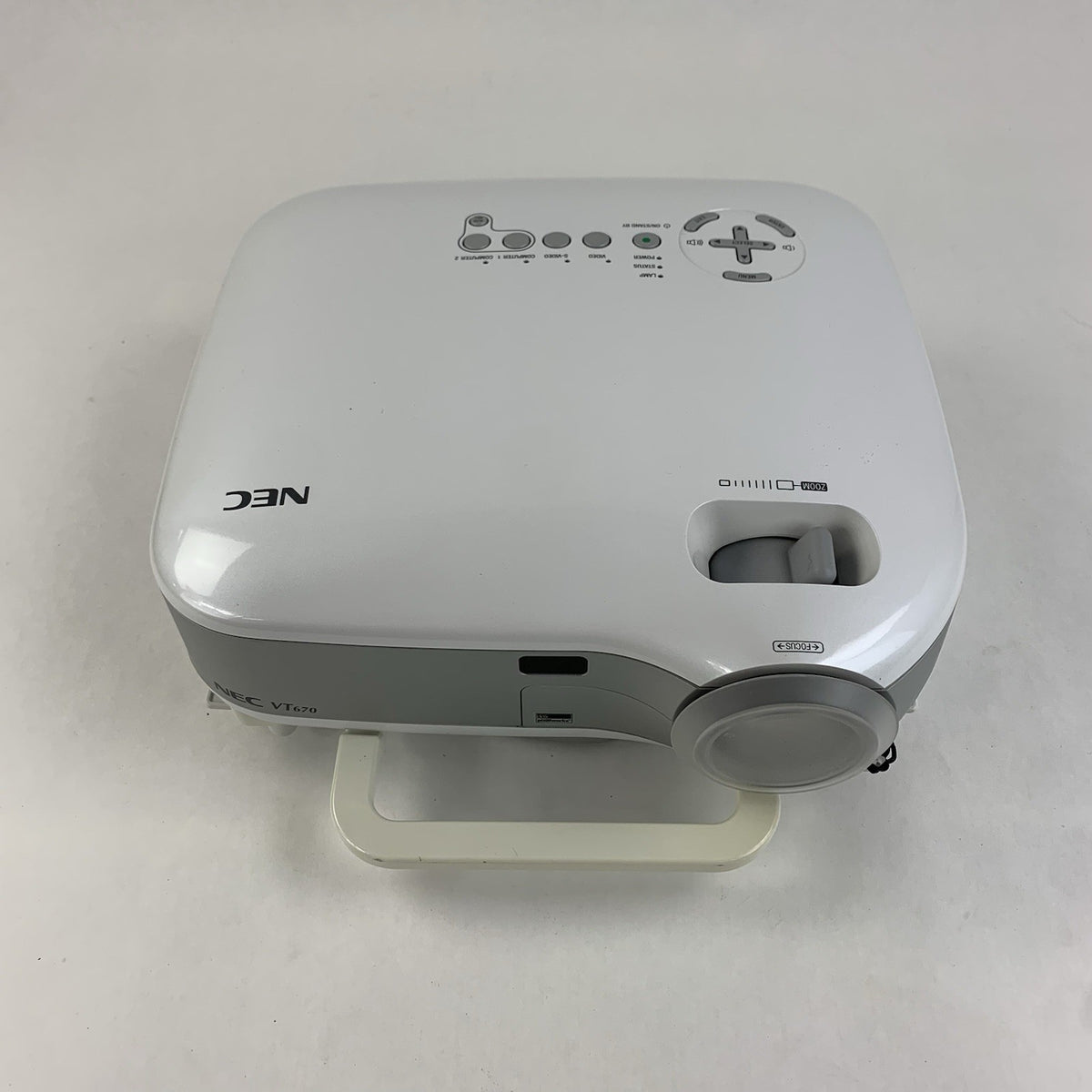 NEC VT670 LCD Projector - No Remote - 312 Lamp Hours7