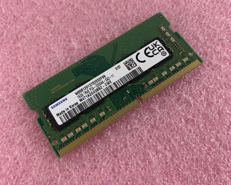 Samsung M471A2G43BB2-CWE 16 GB 1Rx8 PC4-3200AA Laptop Memory Ram