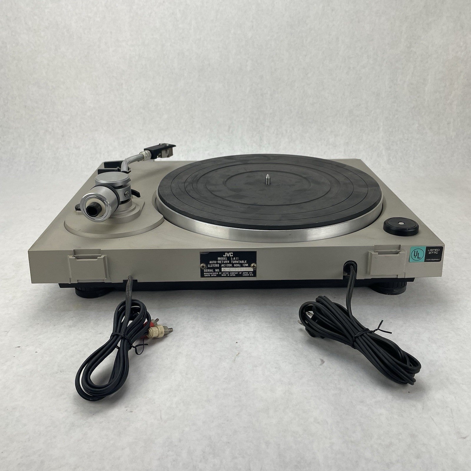 JVC L-A11 Belt Drive Turntable Auto Return Made in Japan Tested & Working9