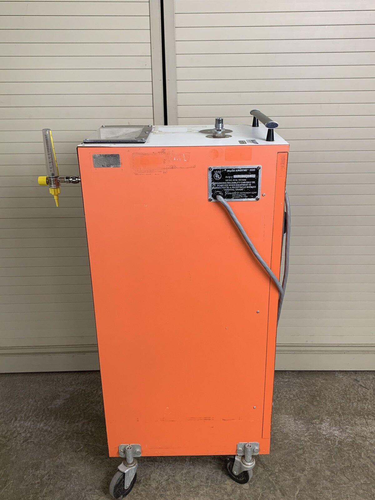 Airdyne 3500 Timeter Instrument Corporation Compressor Powers On Pumps