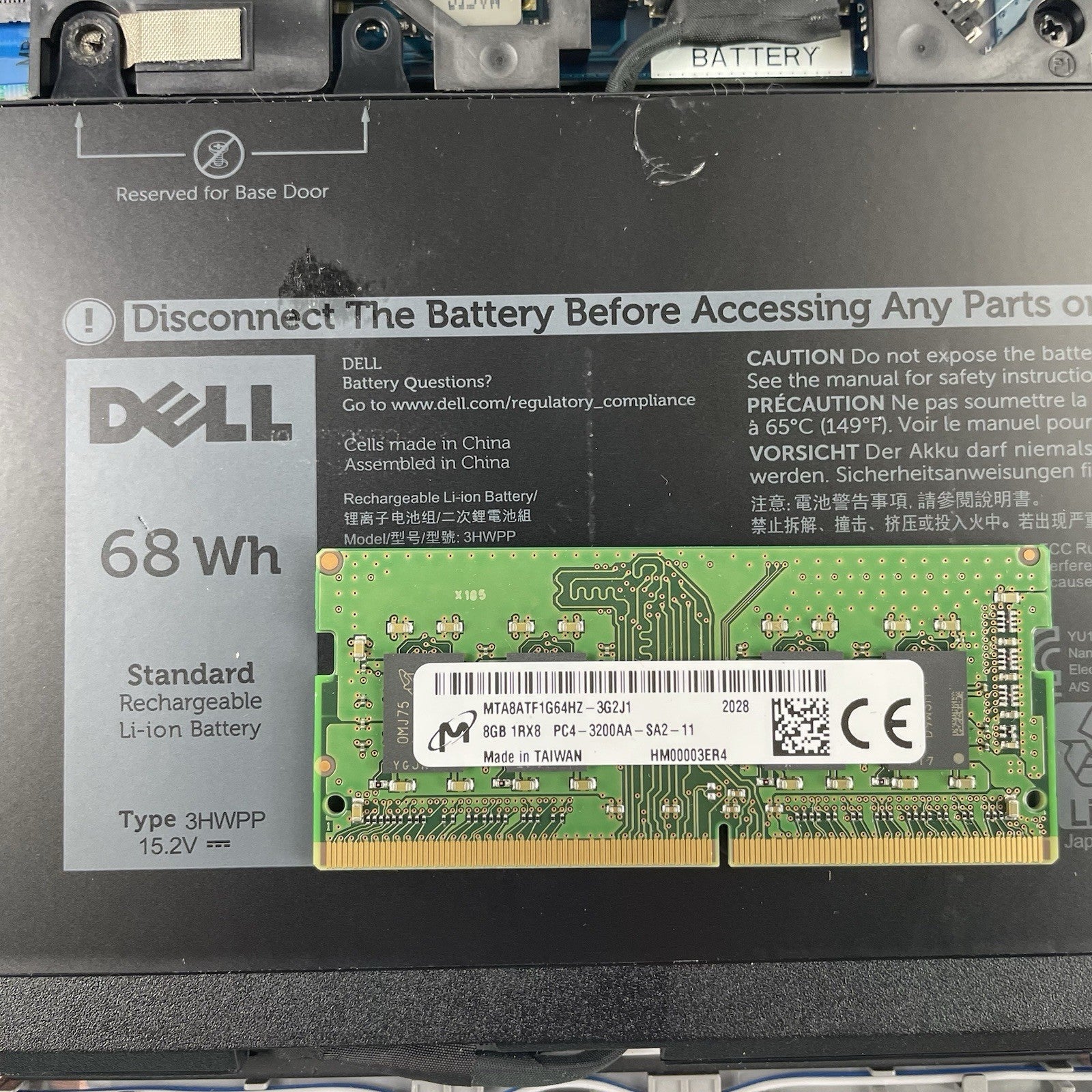 Dell Latitude 5510 15.6" i5-10210U 1.60 GHz 8 GB RAM No SSD/OS/AC - READ17