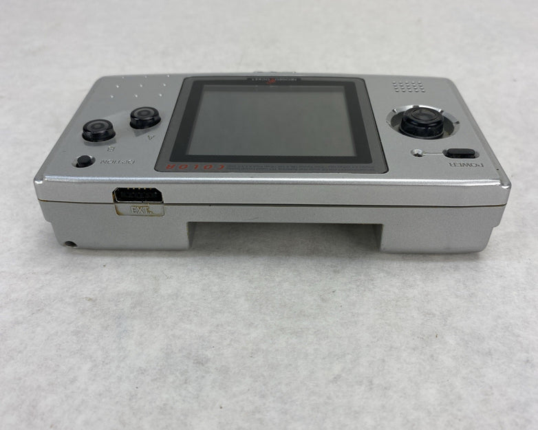 SNK Neo Geo Pocket Color Console With Card Fighters Flash Game - Tested