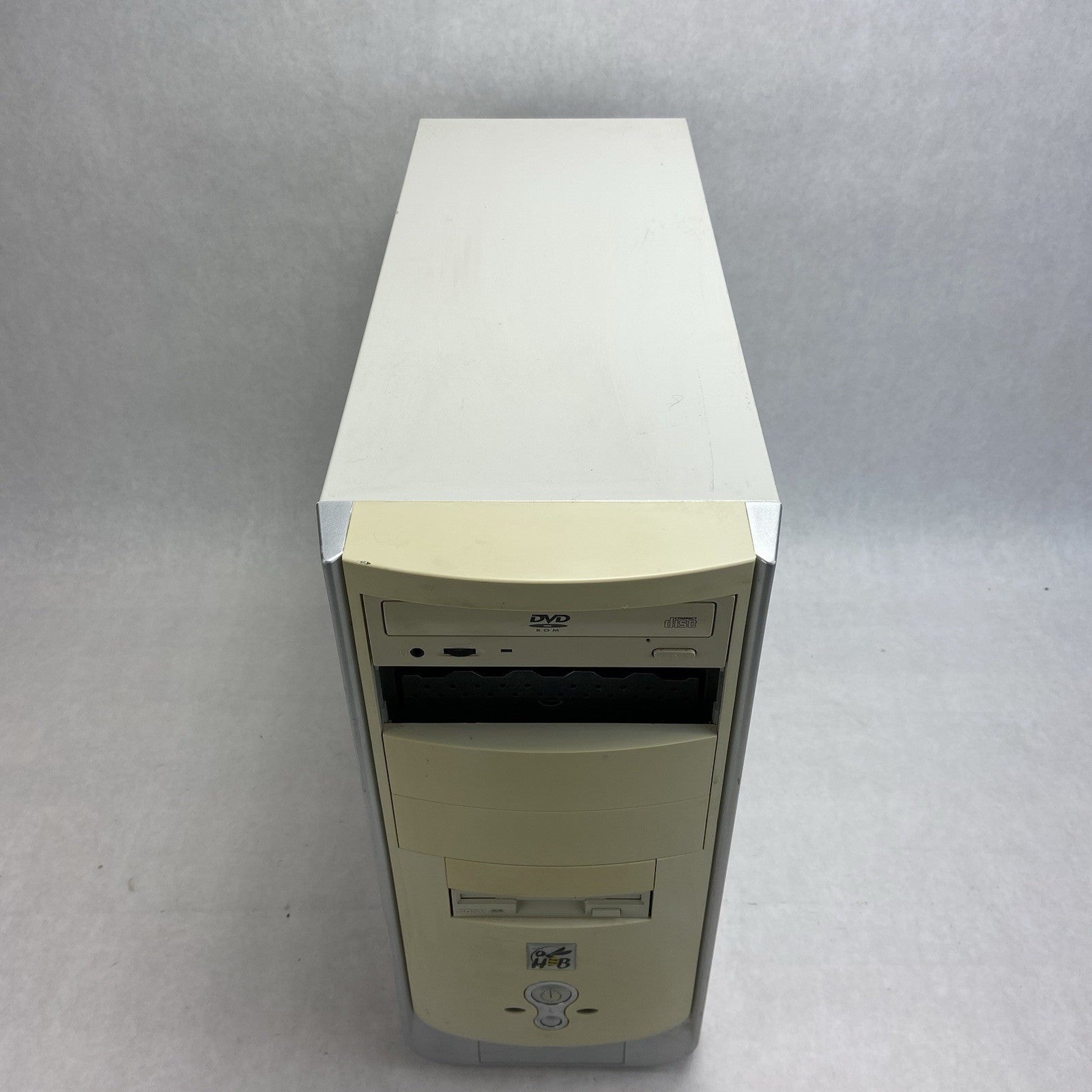 Unbranded Beige Mid Tower Computer Case HugeBee CTX400WCE 400W ATX PSU2
