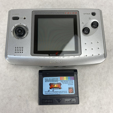 SNK Neo Geo Pocket Color Console With Card Fighters Flash Game - Tested