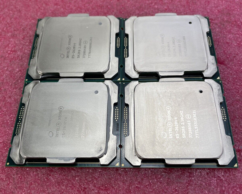 Intel Xeon E5-2620 v4 2.1GHz 8-Core Processor CPU LGA2011 SR2R6 Lot of 4
