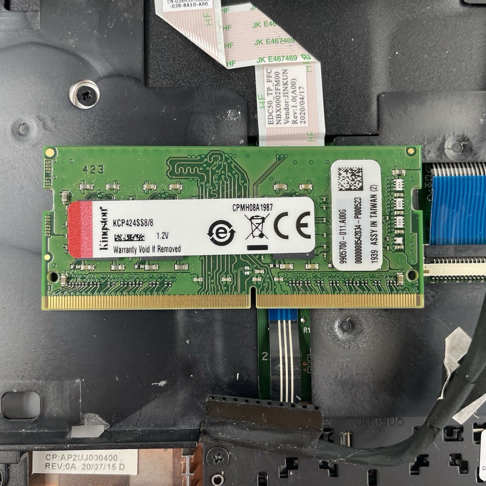 Dell Latitude 5510 15.6" i5-10210U 1.6GHz 8GB RAM No SSD/OS/AC/Batt - Bad Bottom22