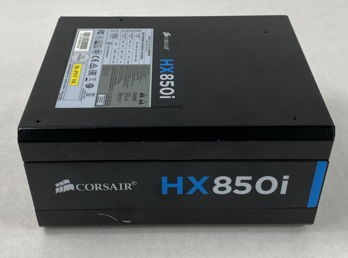 Corsair HX850i 850W Power Supply No Cables Untested