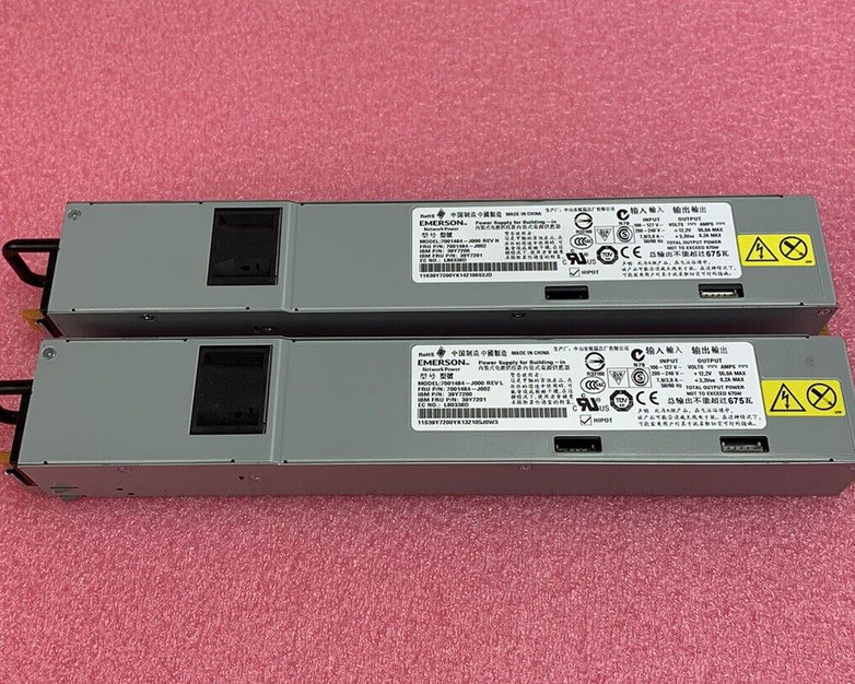 Emerson 7001484-J000 REV L / REV N Server Power Supplies (Lot of 2)