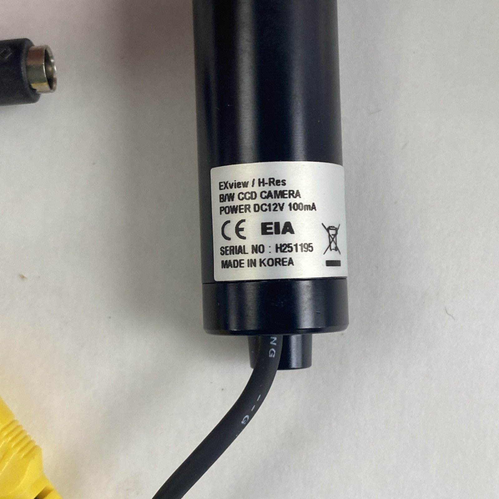 CCD KPC-EX190SHWX 6.6mm Camera Untested5