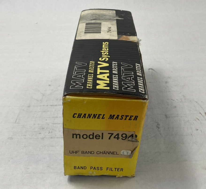 Channel Master MATV Systems Model 7494 Band Pass Filter UHF Band Channel 41