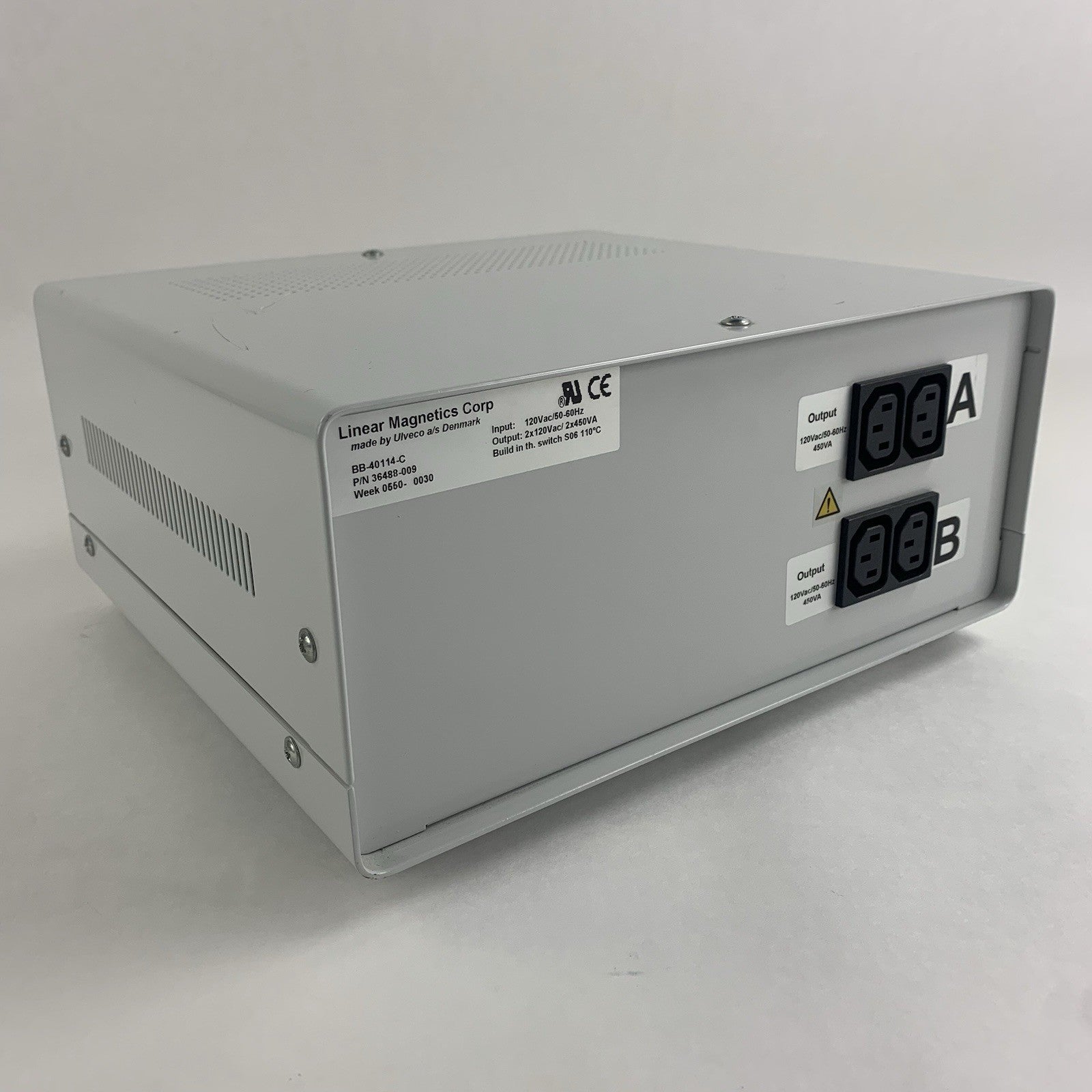 Quinton Q-Stress Ulveco Linear Magnetics 36488-009 Power Supply BB-40114-C0