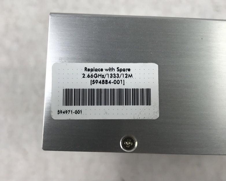 HP 594884-001 496064-001 Server CPU Heatsink (Lot of 2)
