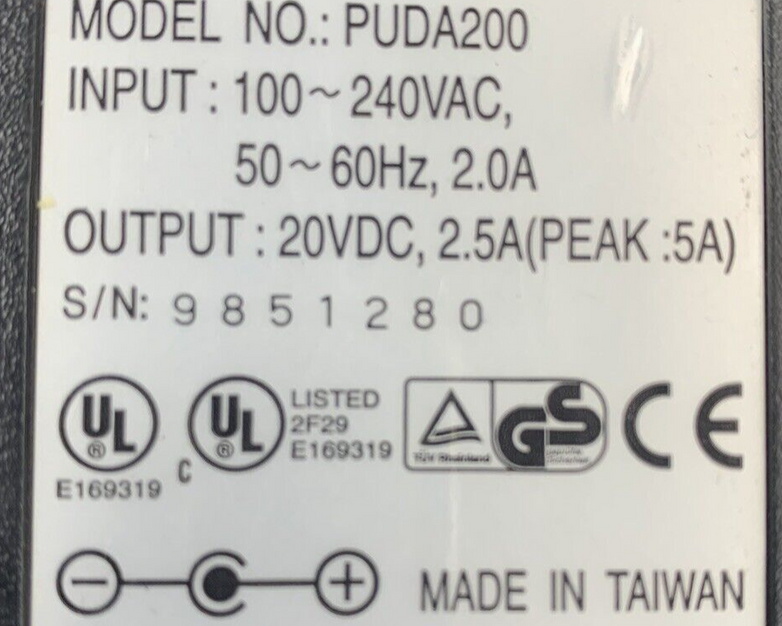 Eltron PUDA200 AC DC Adapter Charger for Zebra Label Printer