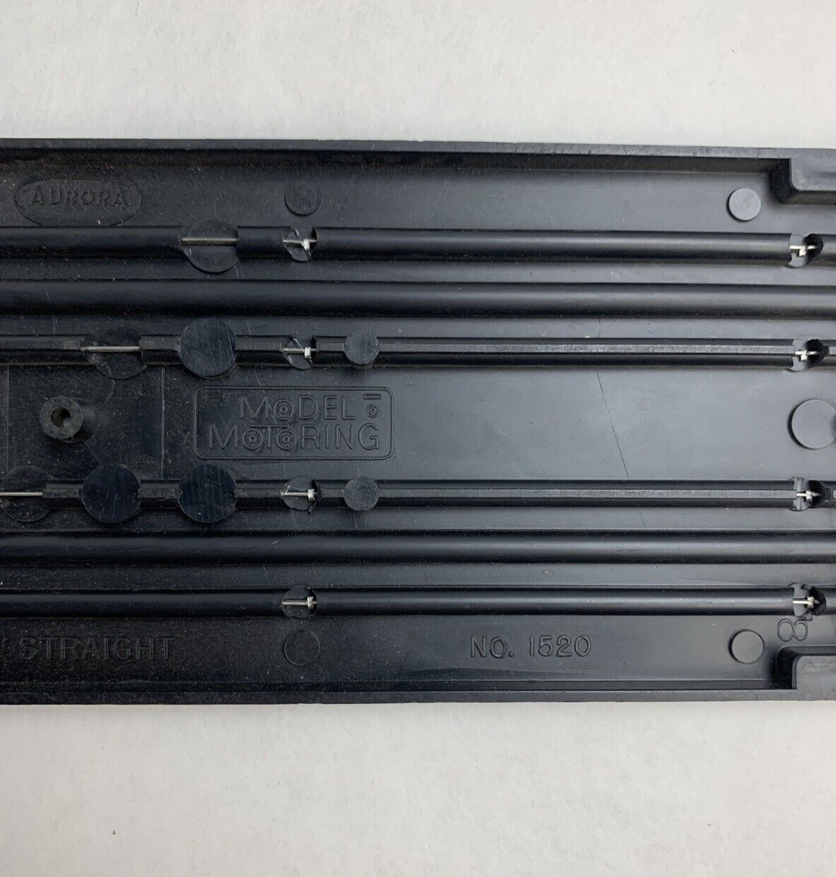 Aurora 1520 Model Motoring 7x Straight Tracks and 1x Terminal Track 9"