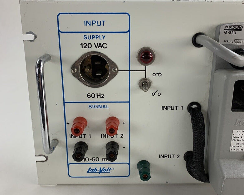 Lab-Volt 3581-70 Industrial Dual Alarm Panel Untested