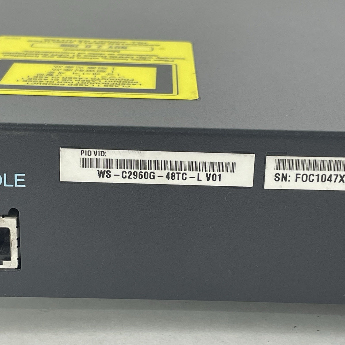 Cisco WS-C2960G-48TC-L 48-Port V01 Tested and Reset8