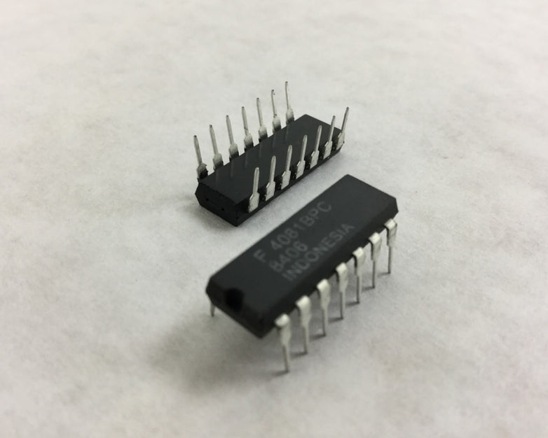 Genuine FAIRCHILD 4081BPC 14-Pin Dip Integrated Circuit  Lot of 25