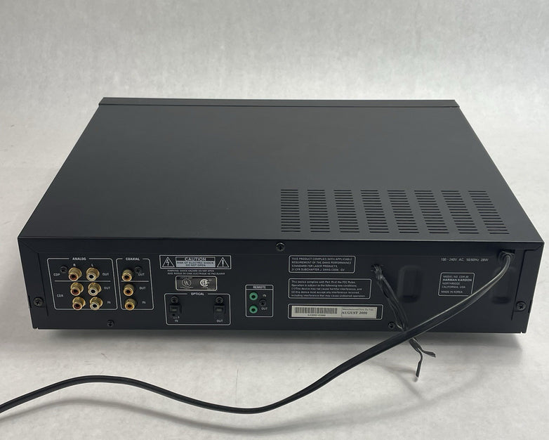 Harmon Kardon CDR 20 Dual CD Recoder For Parts or Repair