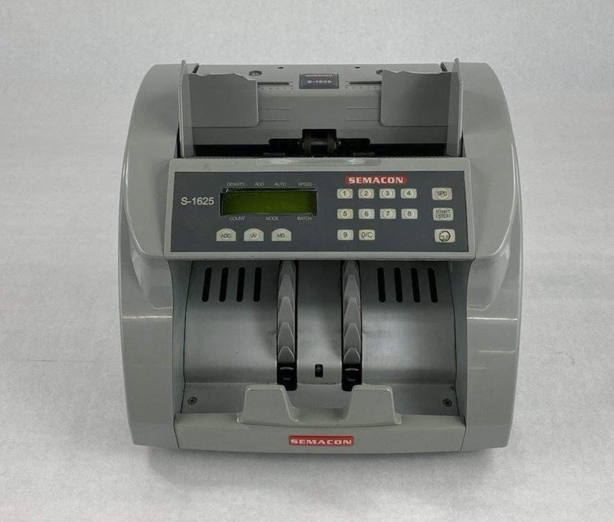 Semacon S-1625 Premium Bank Grade Currency Counter - Parts or Repair
