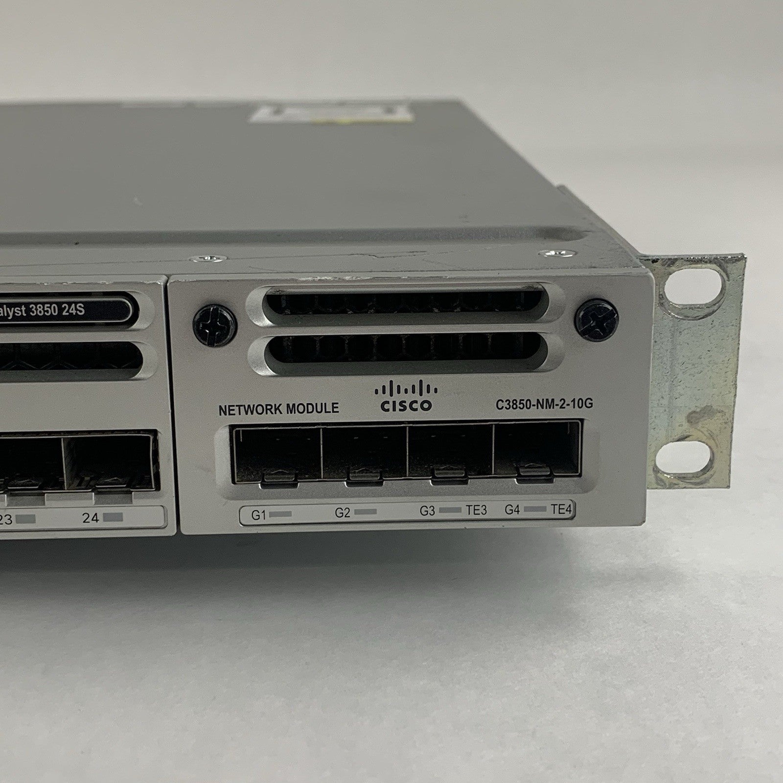 Cisco WS-C3850-24S-S Catalyst SFP Switch 3850 24 Port Tested w/ C3850-NM-2-10G4