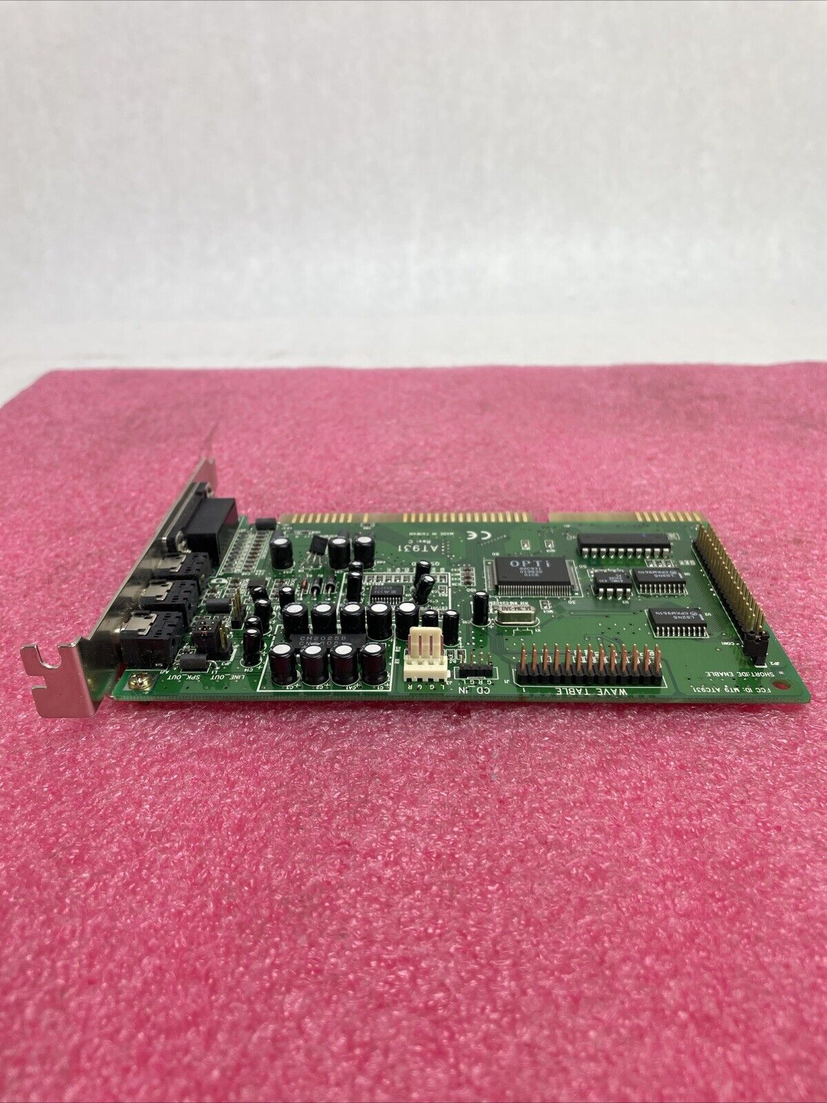 Opti AT931 Rev C ISA Sound Card