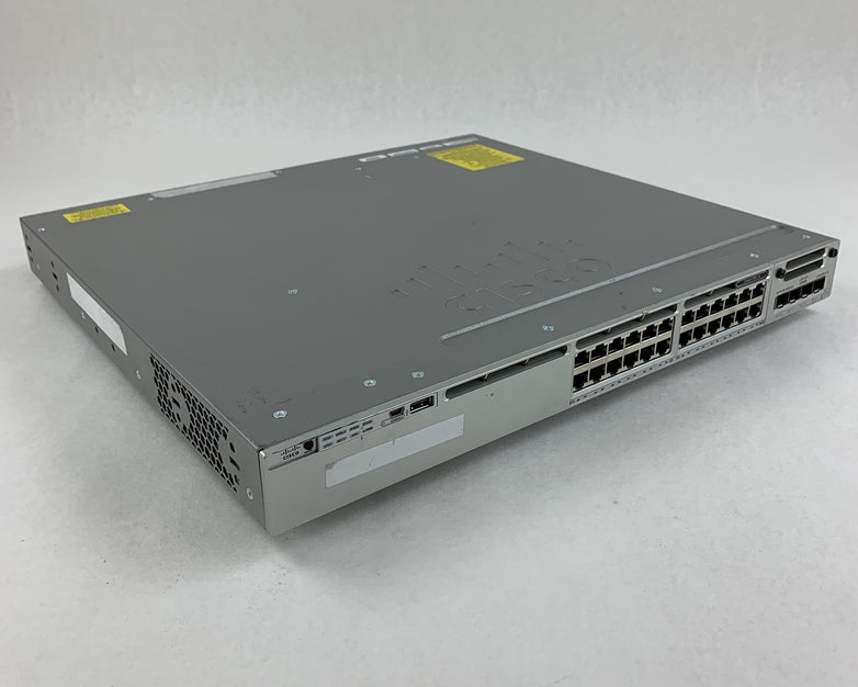 Cisco Catalyst 3850 WS-C3850-24T-E V07 24 Port Gigabit Switch Tested  1G Module