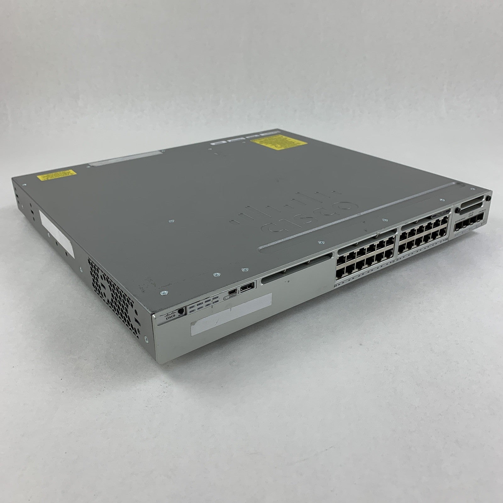 Cisco Catalyst 3850 WS-C3850-24T-E V07 24 Port Gigabit Switch Tested  1G Module