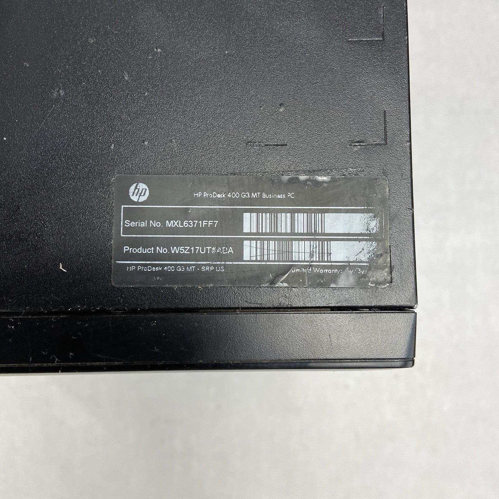 HP ProDesk 400 G3 MT Intel Core i5-6500 3.2GHz 8GB RAM No HDD No OS3