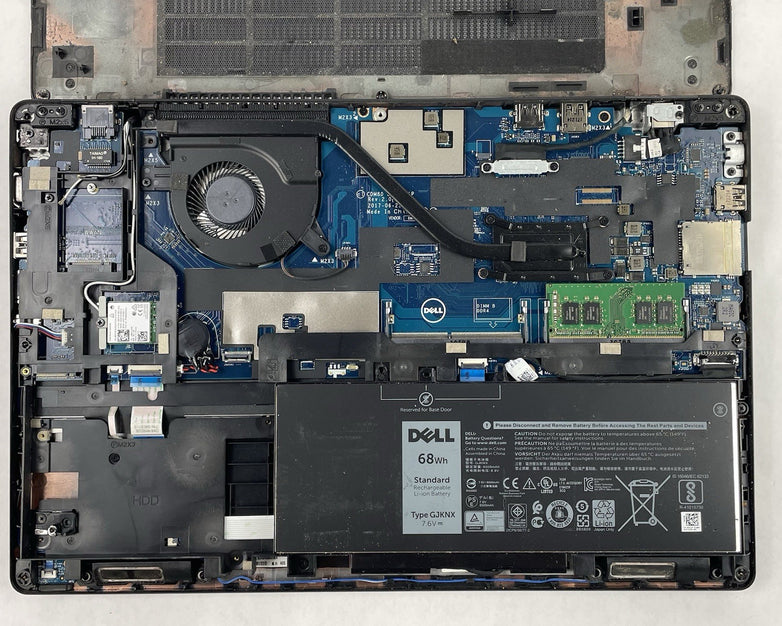 Dell Latitude 5580 15.6" i5-7300U 2.60 GHz 8 GB RAM No SSD/OS/AC