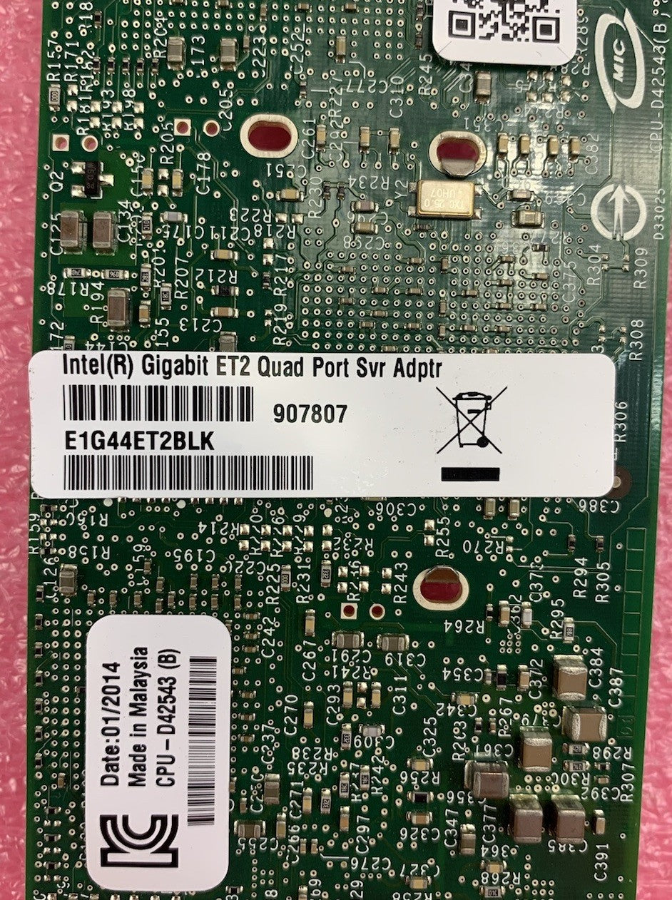 Intel Gigabit ET2 Quad Port Server Adapter Network Card