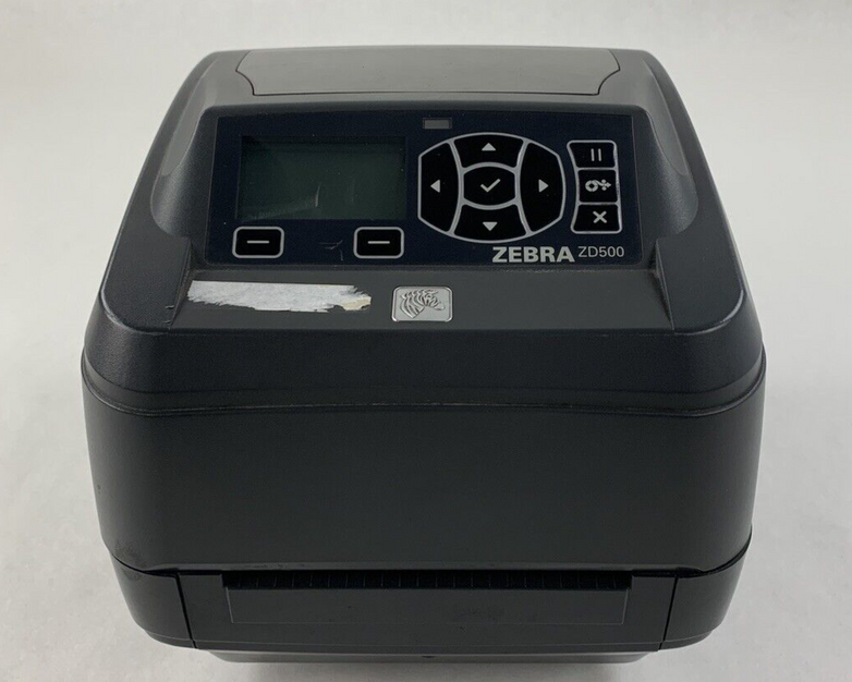 Zebra ZD500 Thermal Label Printer Bad Screen and Throws Errors Parts and Repair