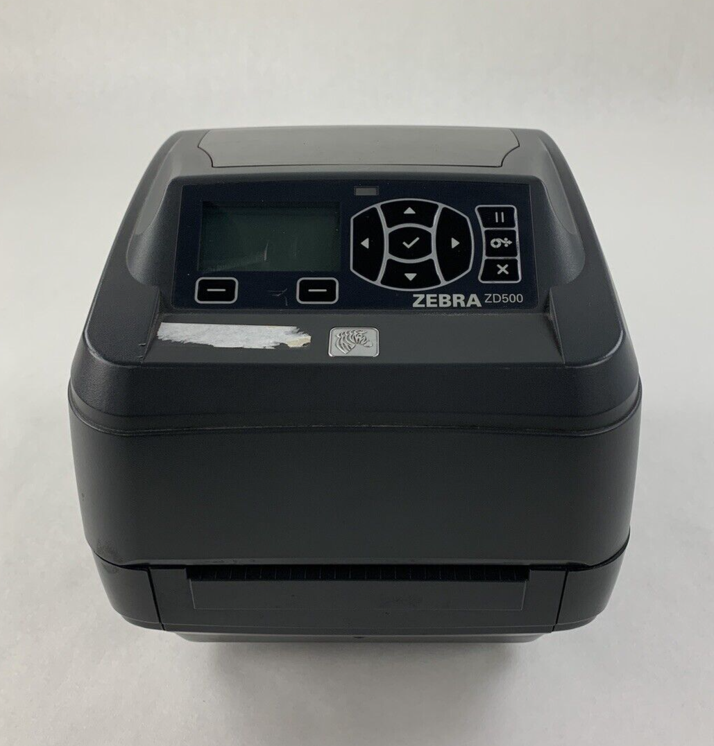 Zebra ZD500 Thermal Label Printer Bad Screen and Throws Errors Parts and Repair