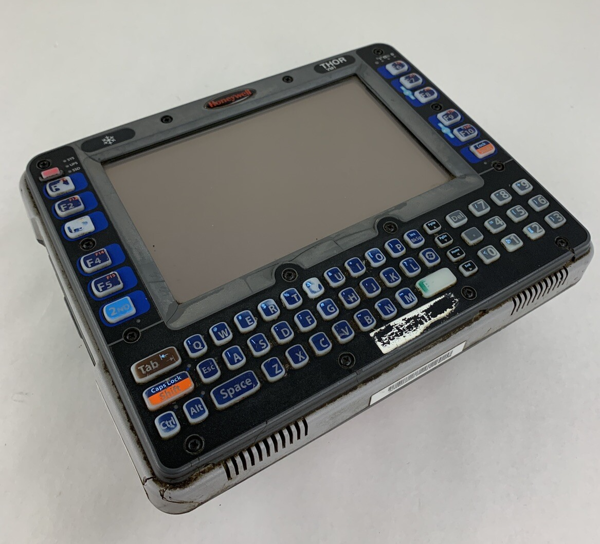 Honeywell Thor VM1C Mount Computer Atom 2530 Worn Keys W/Dock No OS No Flash