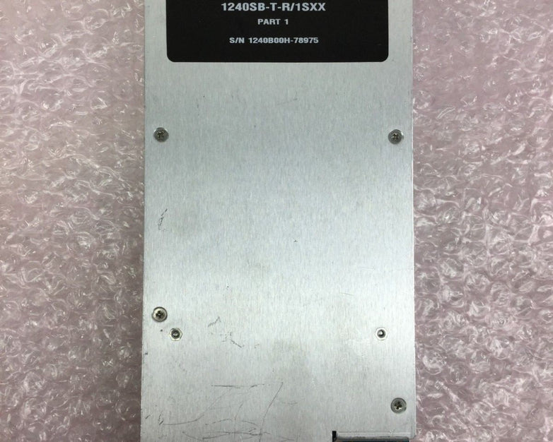 Fiber Options Fiber Optic TX  1240SB-T-R/1SXX   Part 1  Untested