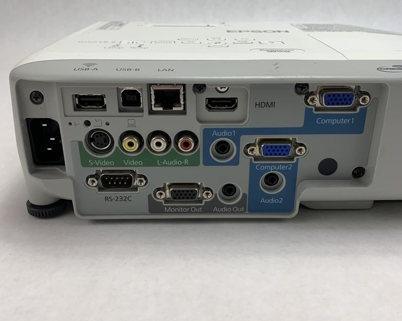 Epson PowerLite W29 H690A LCD Lamp Projector 3933 Lamp Hours - No Remote