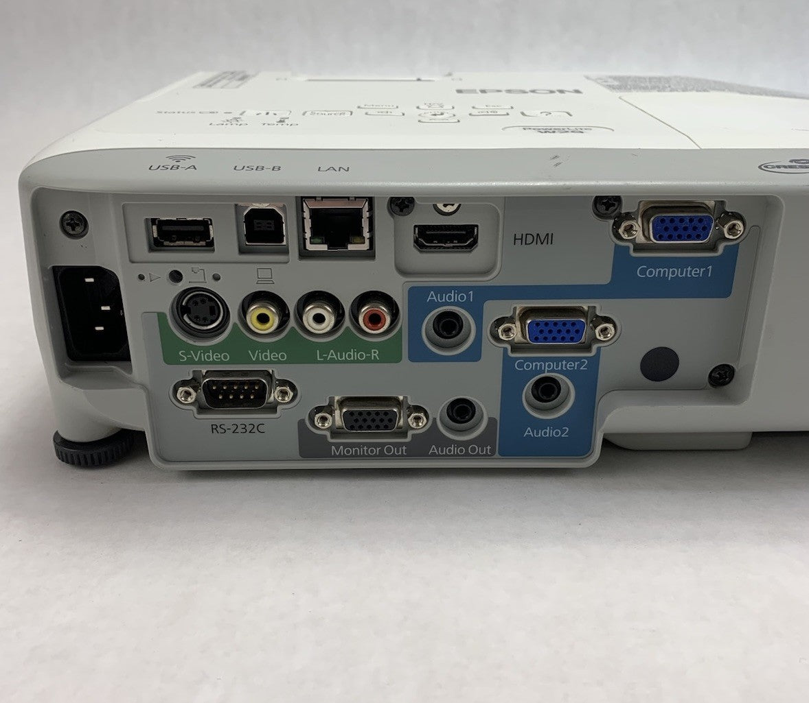 Epson PowerLite W29 H690A LCD Lamp Projector 3933 Lamp Hours - No Remote4