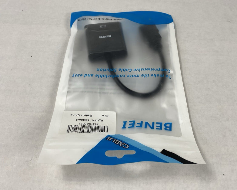 Benfei X001KGO3F7 B_USA_155black DisplayPort to HDMI Adapter (Lot of 11)