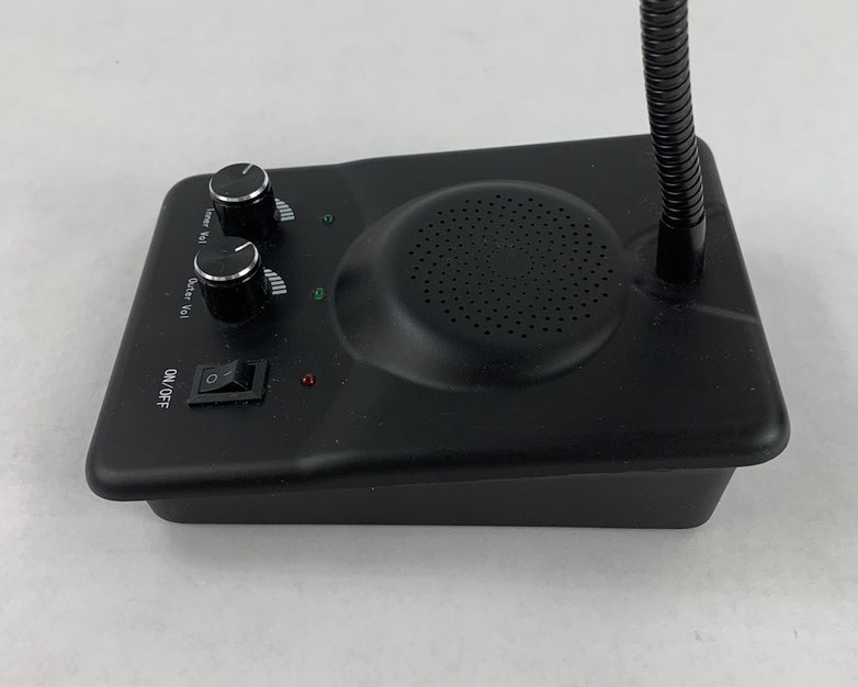 CallToU Intercom Microphone w/ AC Adapter & Wired Speaker