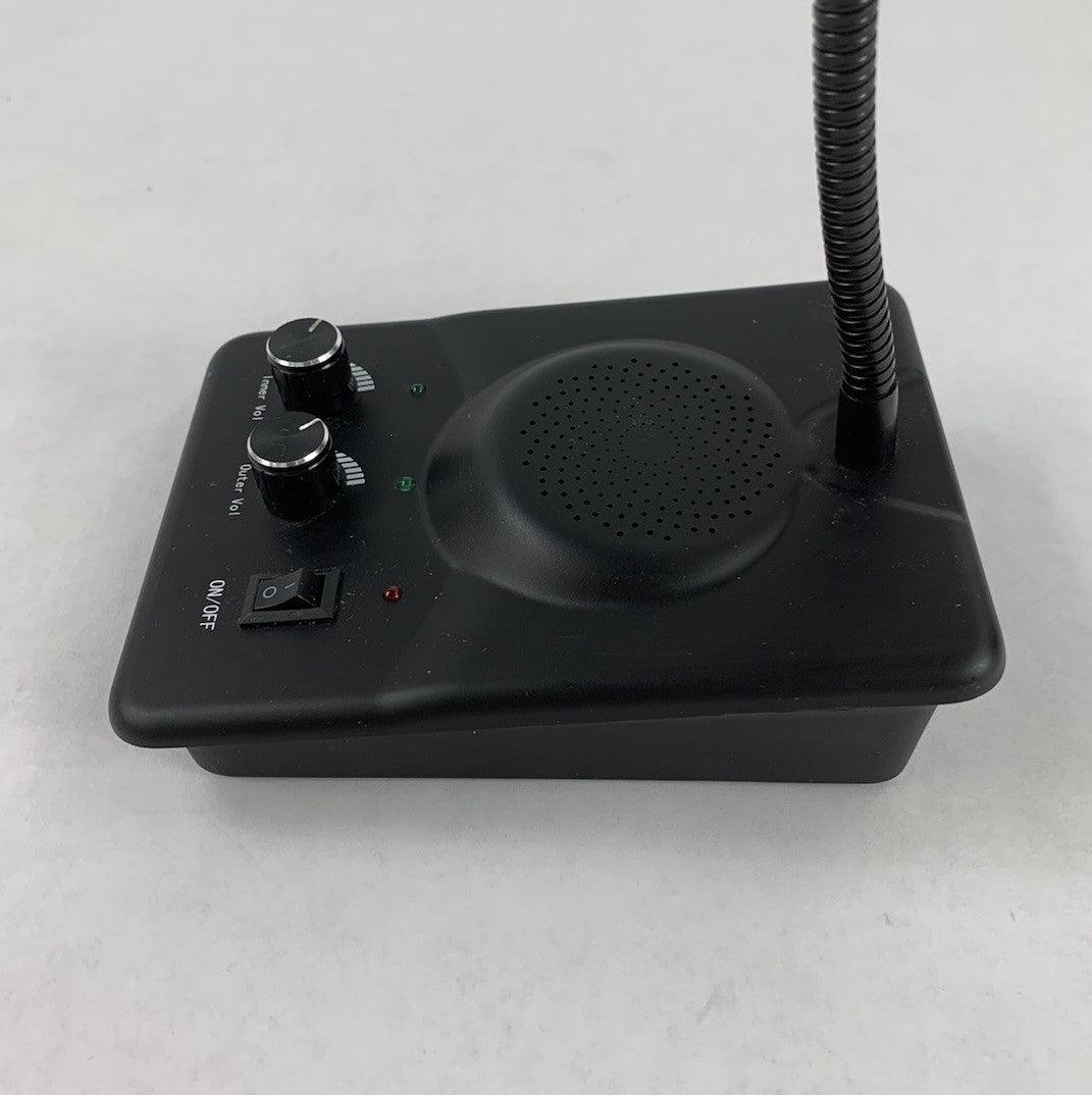 CallToU Intercom Microphone w/ AC Adapter & Wired Speaker2
