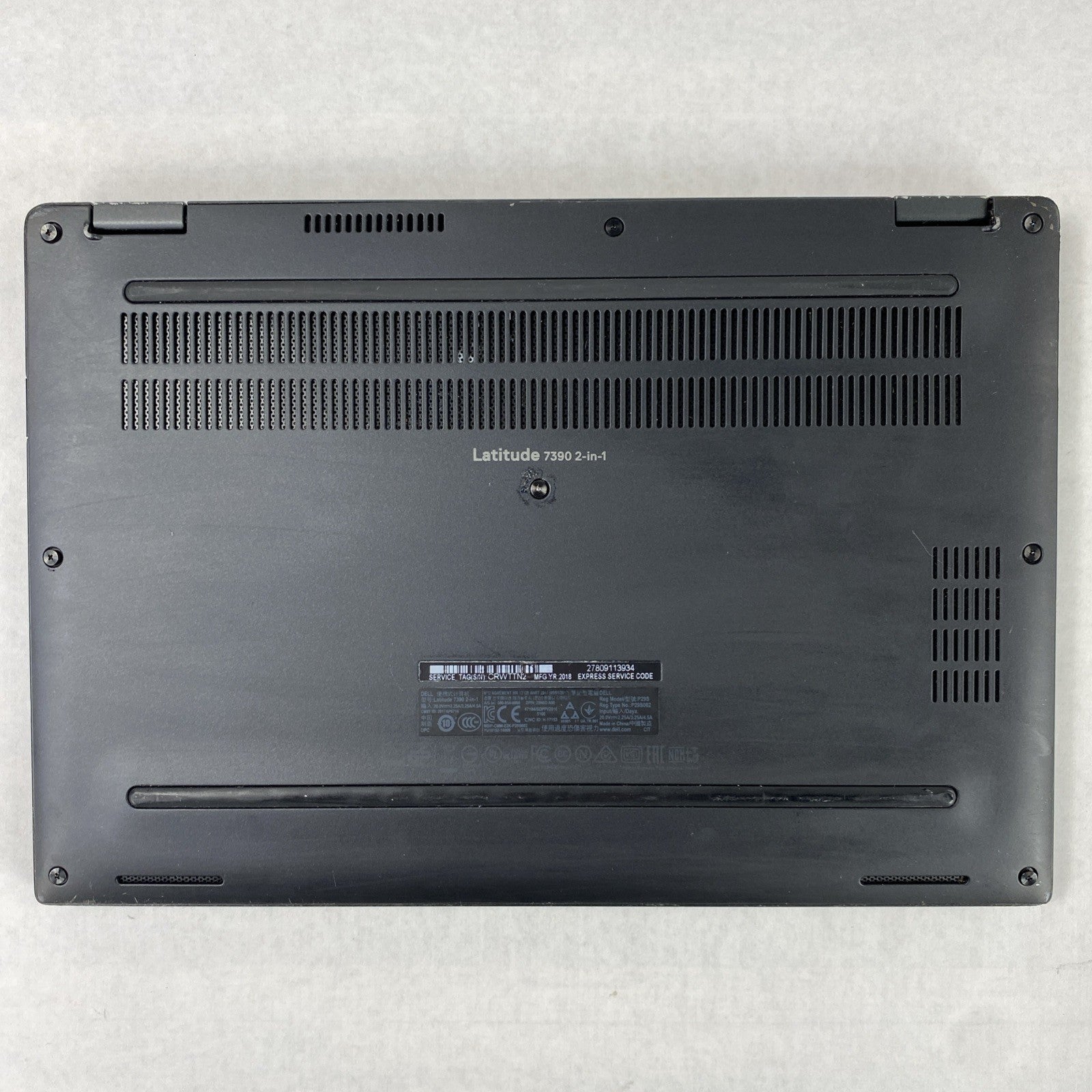 Dell Latitude 7390 2 in 1 13.3" Touch i3-7130U 2.7 GHz 4GB RAM No Battery/HDD/OS